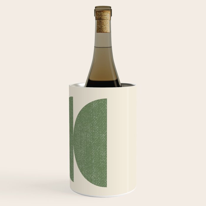 Half Circle 3 - Green Wine Chiller Gallery Image 3