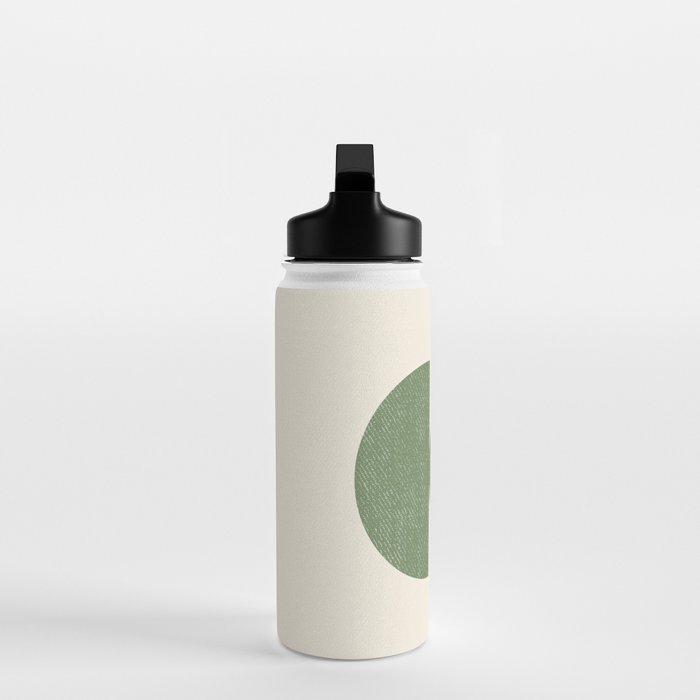 Half Circle 3 - Green Water Bottle Gallery Image 3