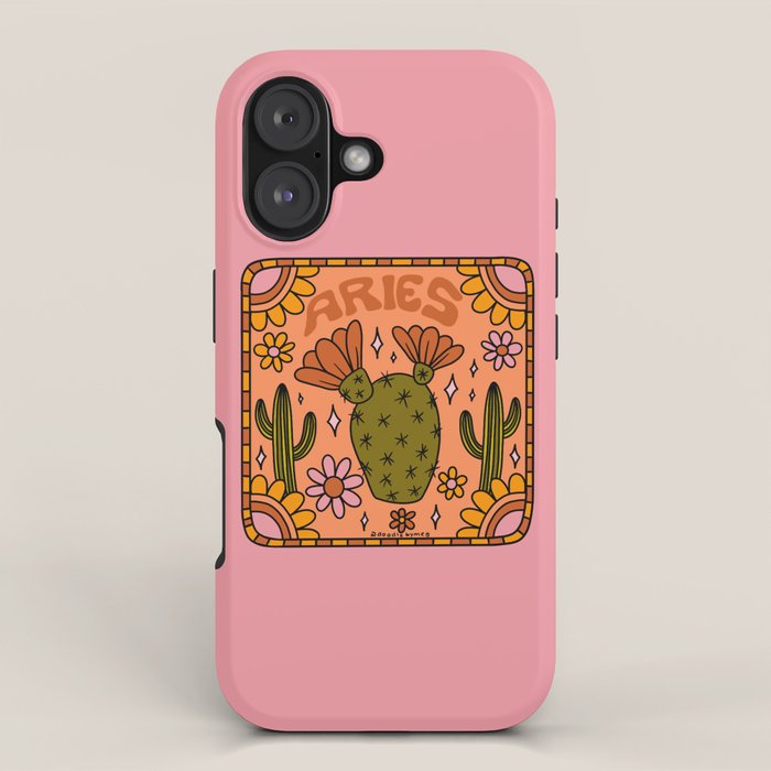 Aries Cactus iPhone Case Gallery Image 1