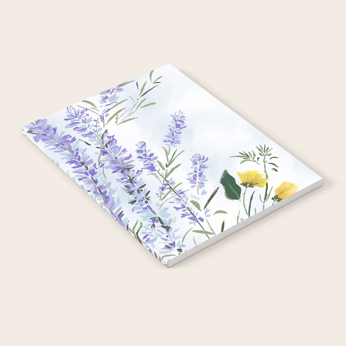 Lavender Meadow - Impression Notebook Gallery Image 2