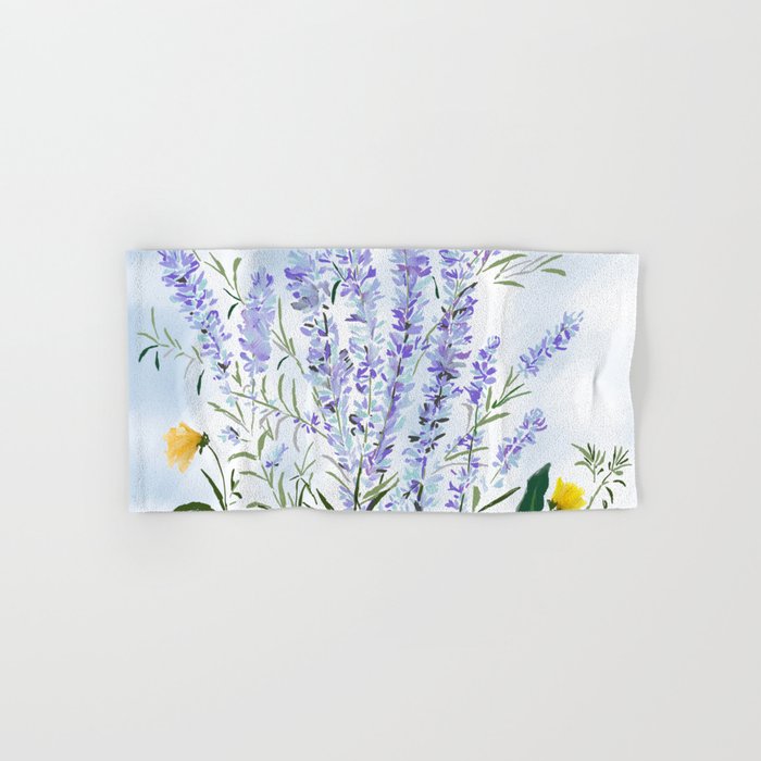 Lavender Meadow - Impression Bath Towel Gallery Image 1