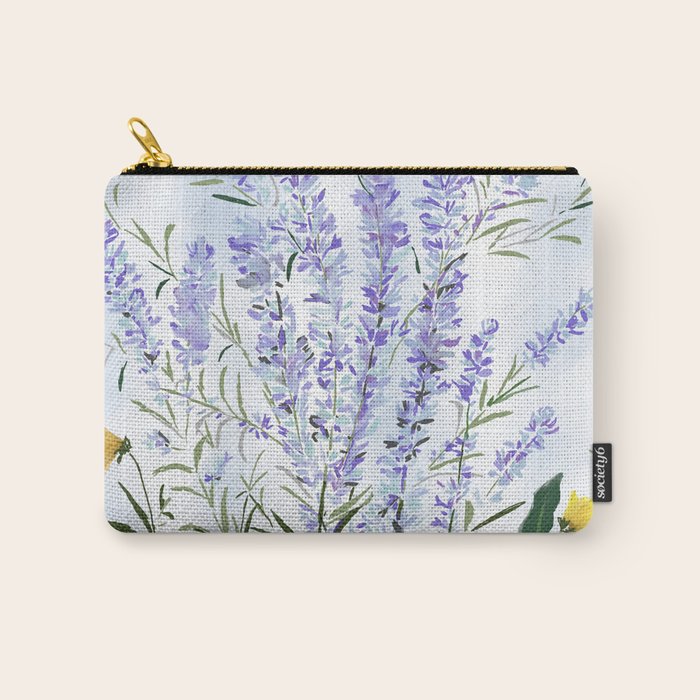 Lavender Meadow - Impression Carry All Pouch Gallery Image 1