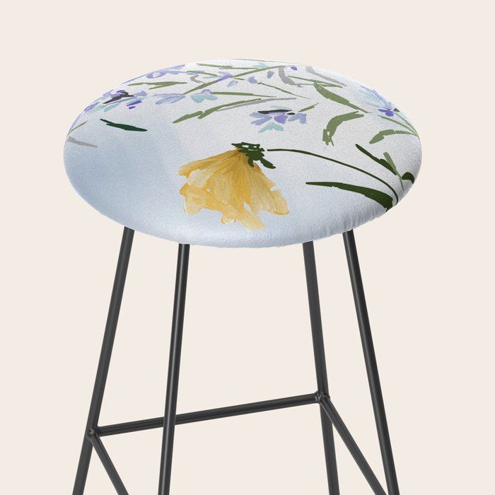Lavender Meadow - Impression Stool Gallery Image 2