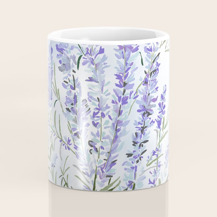 Lavender Meadow - Impression Coffee Mug Gallery Image 4