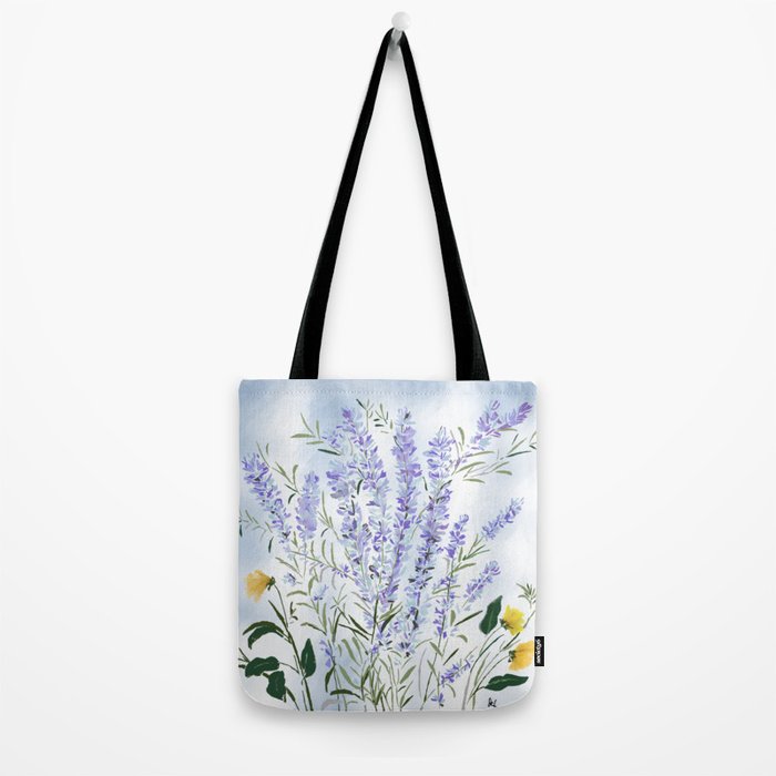 Lavender Meadow - Impression Tote Bag Gallery Image 2