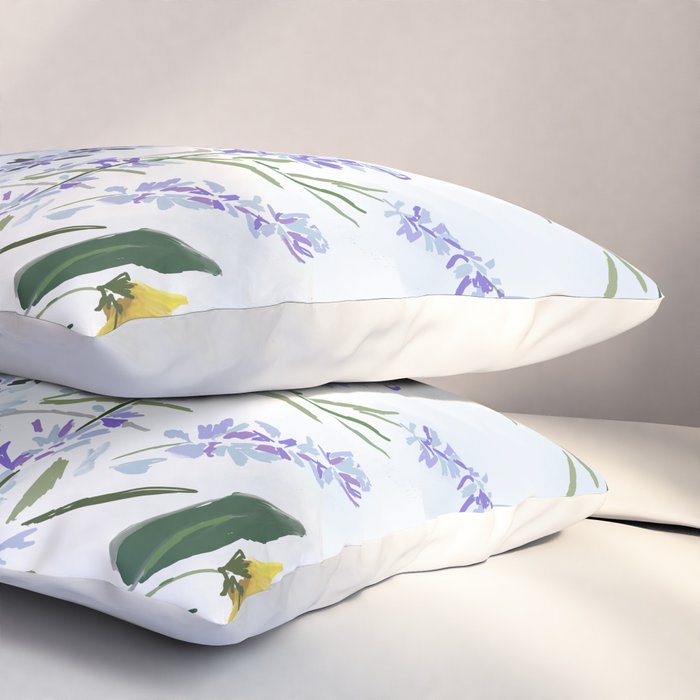 Lavender Meadow - Impression Pillow Sham Gallery Image 3