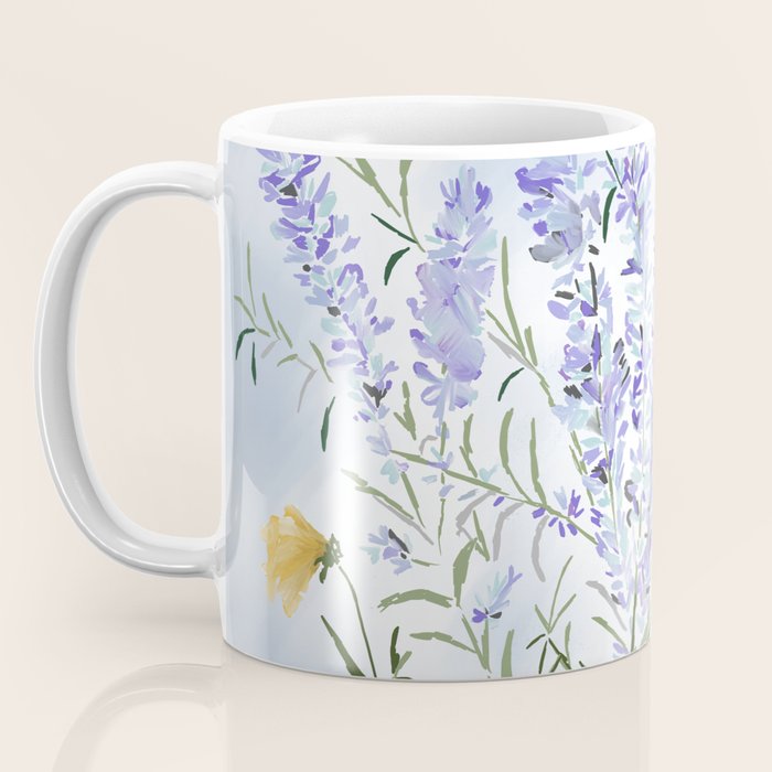 Lavender Meadow - Impression Coffee Mug Gallery Image 3