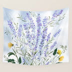 Lavender Meadow - Impression Wall Tapestry Gallery Image 4
