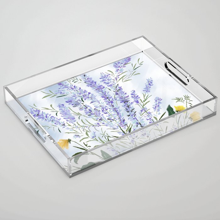 Lavender Meadow - Impression Acrylic Tray Gallery Image 1
