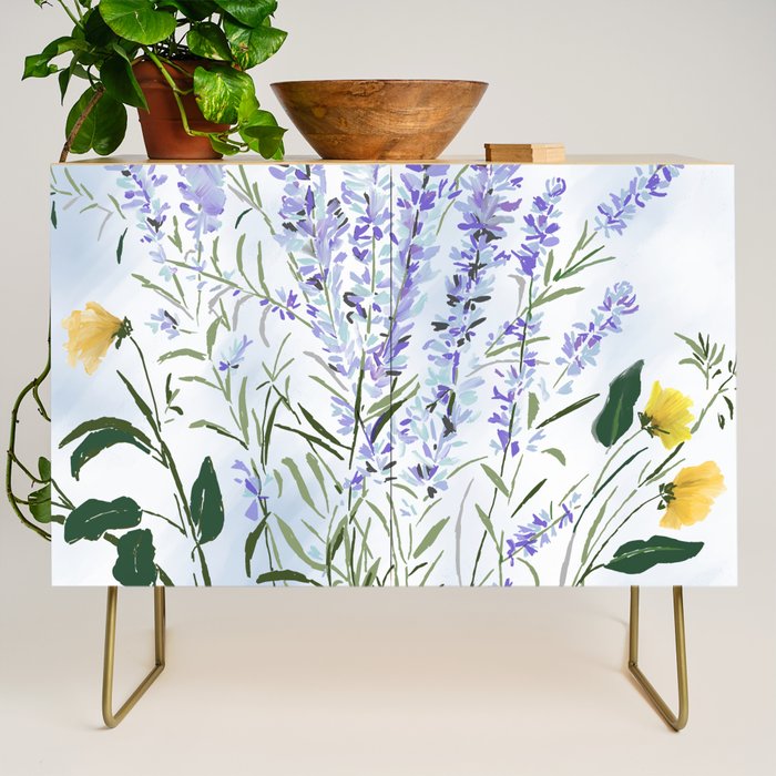 Lavender Meadow - Impression Credenza Gallery Image 1