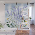 Lavender Meadow - Impression Wall Mural Gallery Image 1