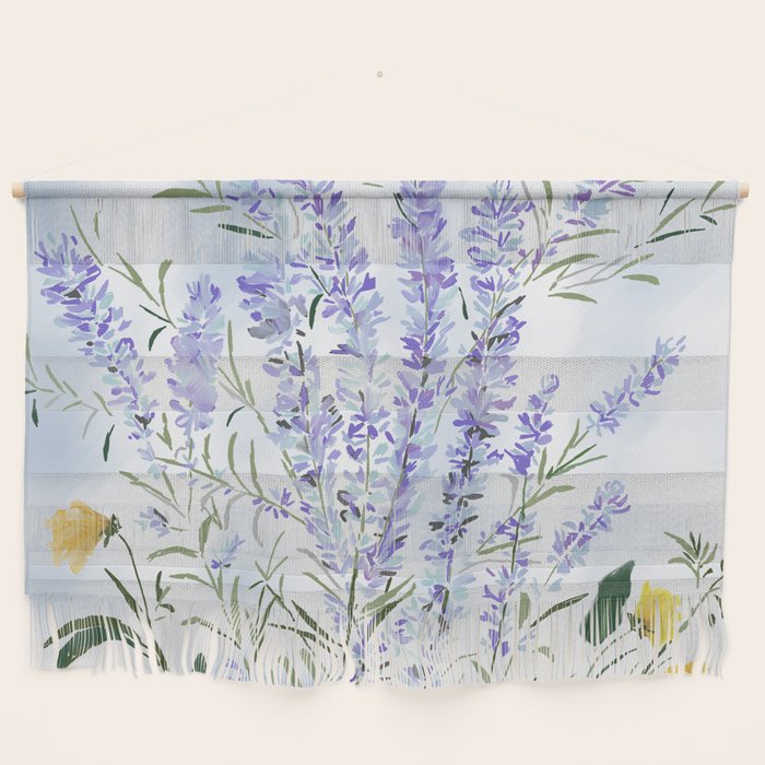 Lavender Meadow - Impression Wall Hanging Gallery Image 1