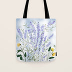 Lavender Meadow - Impression Tote Bag Gallery Image 1