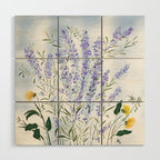 Lavender Meadow - Impression Wood Wall Art Gallery Image 1