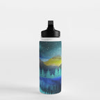 Silent Forest Night Water Bottle Gallery Image 3