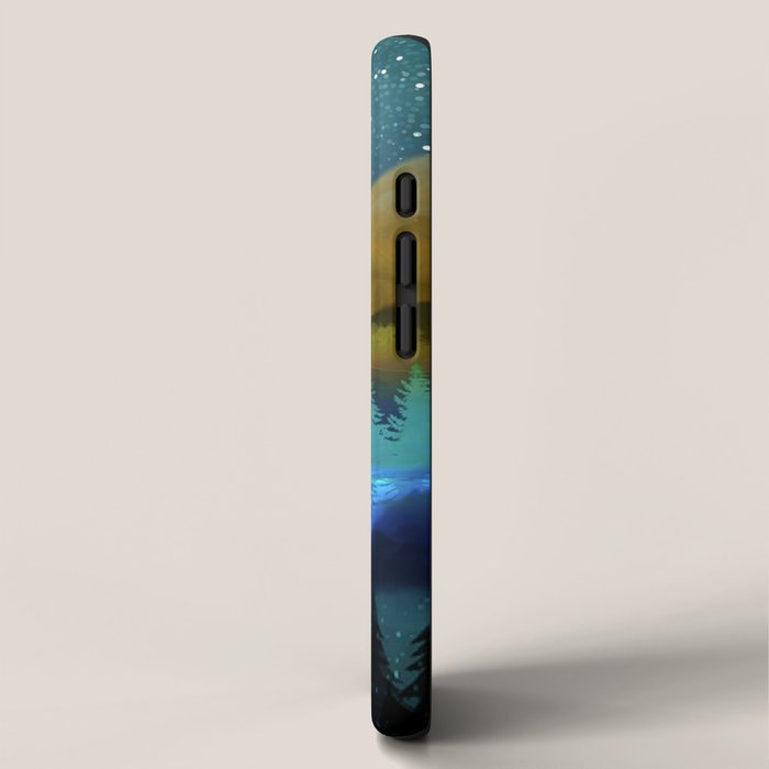 Silent Forest Night iPhone Case Gallery Image 2
