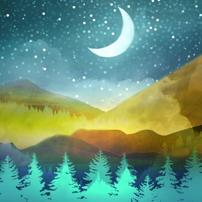Silent Forest Night Coffee Mug Gallery Image 2