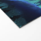 Silent Forest Night Welcome Mat Gallery Image 2