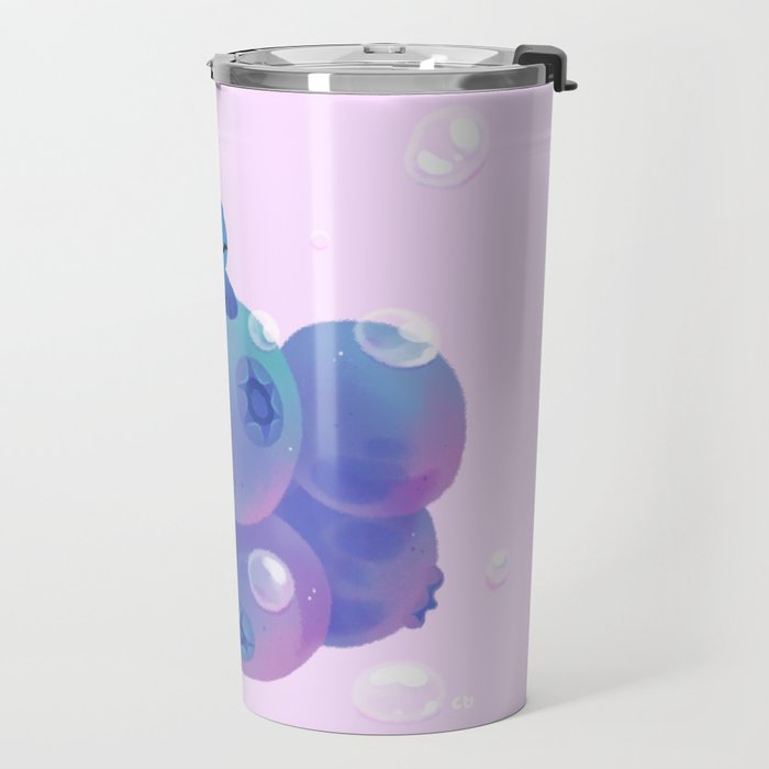Blueberry poison yogurt 1 Travel Mug Gallery Image 2