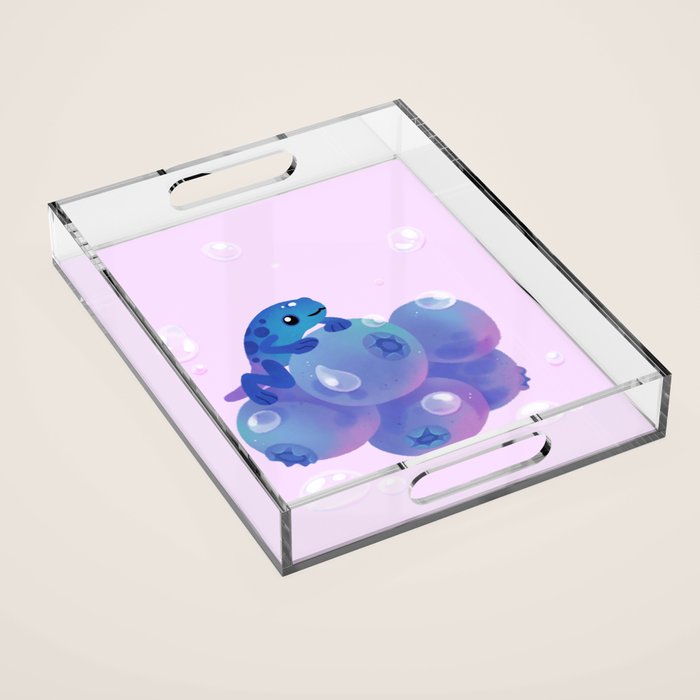 Blueberry poison yogurt 1 Acrylic Tray Gallery Image 1