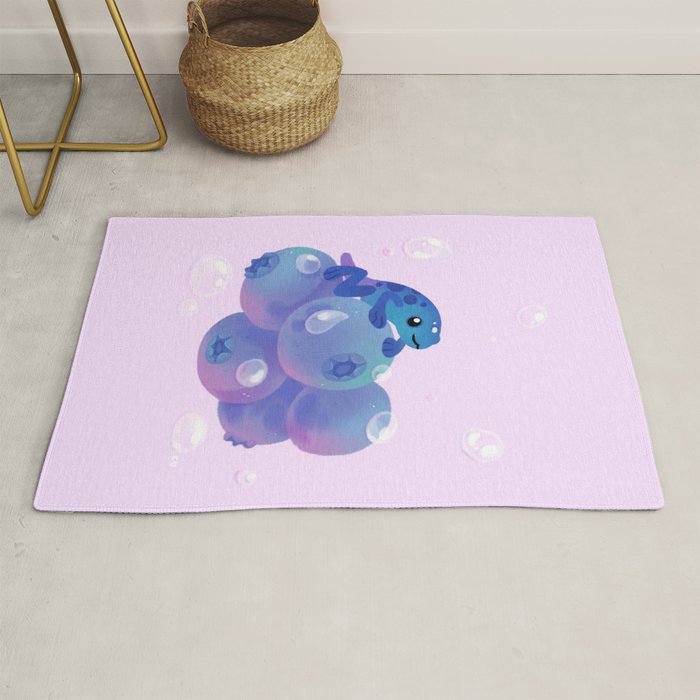 Blueberry poison yogurt 1 Rug Gallery Image 1