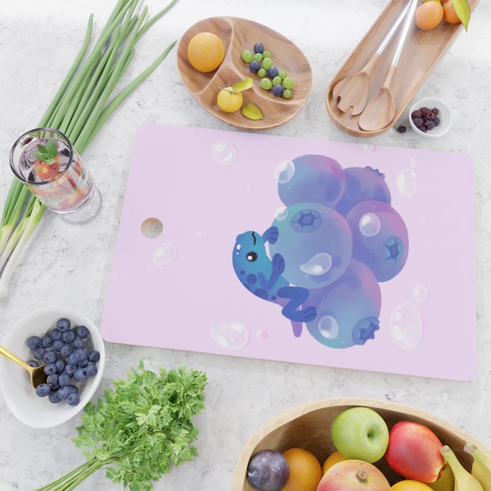 Blueberry poison yogurt 1 Cutting Board Gallery Image 2