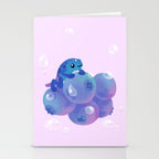 Blueberry poison yogurt 1 Stationery Card Gallery Image 2