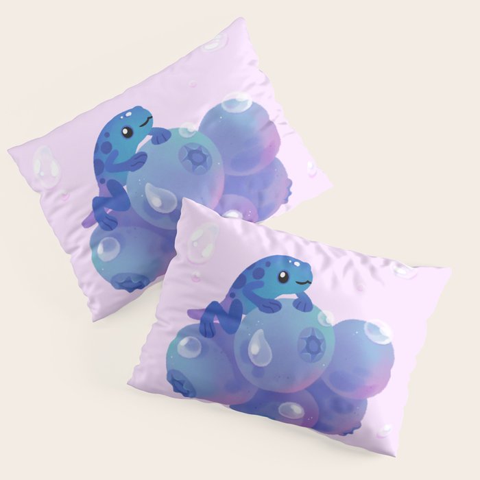 Blueberry poison yogurt 1 Pillow Sham Gallery Image 1