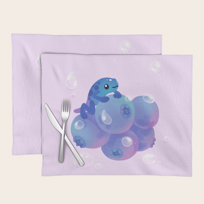 Blueberry poison yogurt 1 Placemat Gallery Image 1