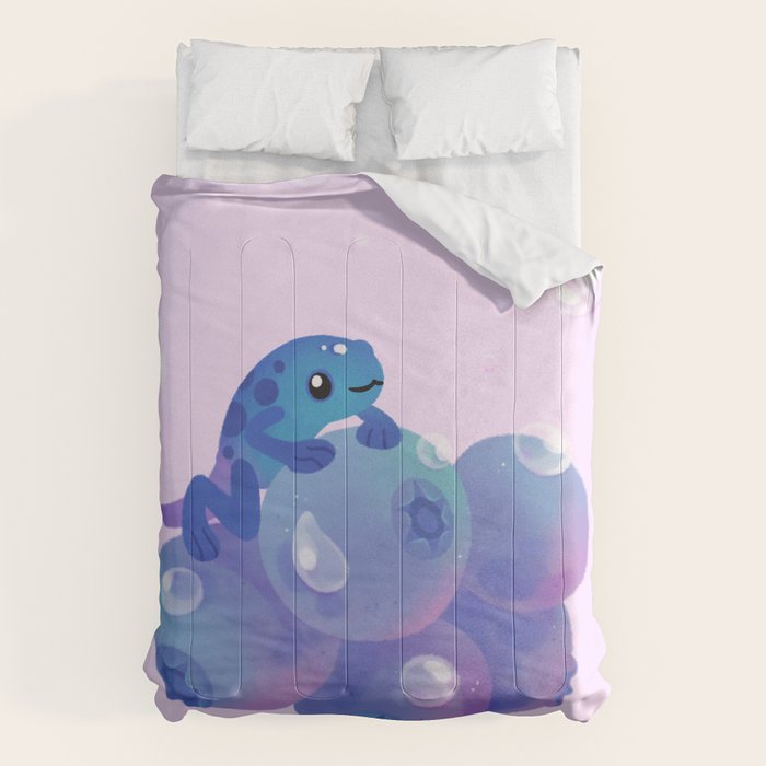Blueberry poison yogurt 1 Comforter Gallery Image 1