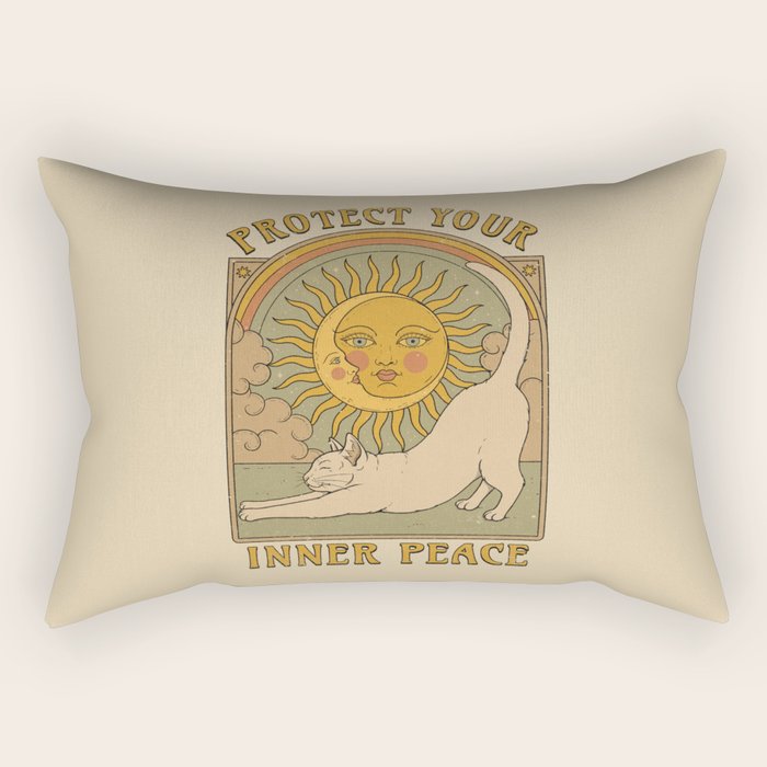 Inner Peace Rectangular Pillow Gallery Image 1