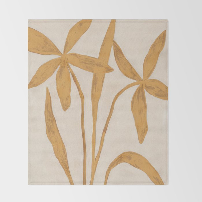Blossom Duet Throw Blanket Gallery Image 2