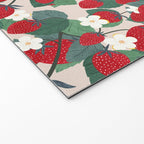 Strawberries and leaves Welcome Mat Gallery Image 2