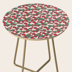 Strawberries and leaves Side Table Gallery Image 2
