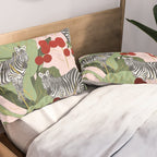 Zebra Harem #society6 #decor #buyart Pillow Sham Gallery Image 2