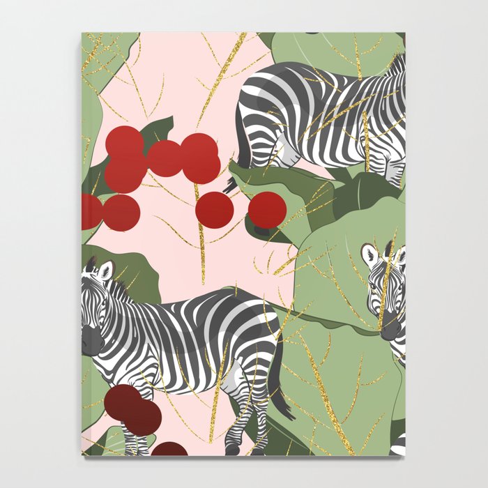 Zebra Harem #society6 #decor #buyart Notebook Gallery Image 4