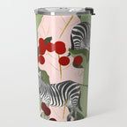 Zebra Harem #society6 #decor #buyart Travel Mug Gallery Image 2