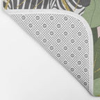Zebra Harem #society6 #decor #buyart Bath Mat Gallery Image 2