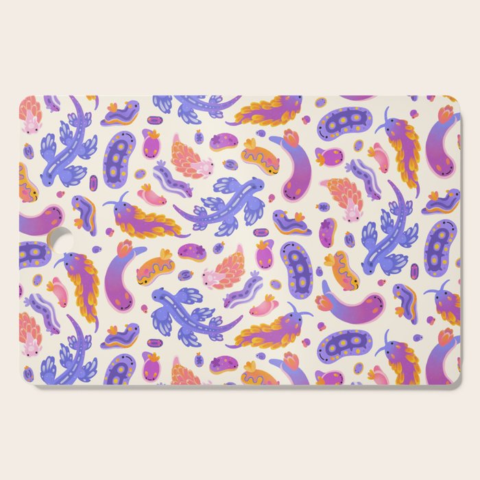 sea slug - pastel Cutting Board Gallery Image 1