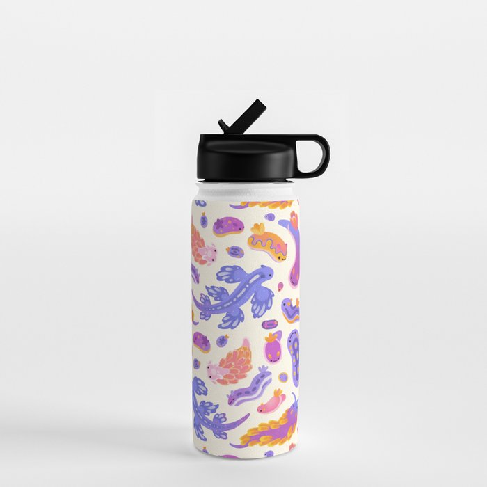 sea slug - pastel Water Bottle Gallery Image 1
