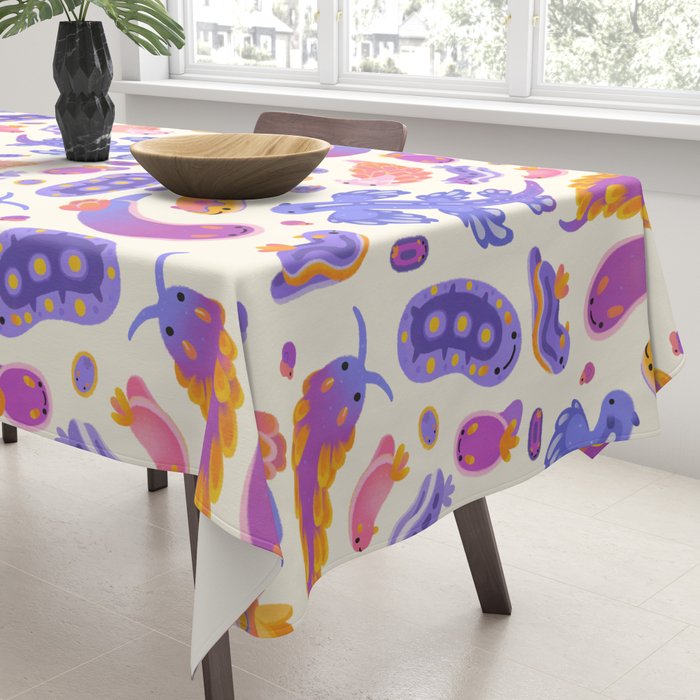 sea slug - pastel Tablecloth Gallery Image 3
