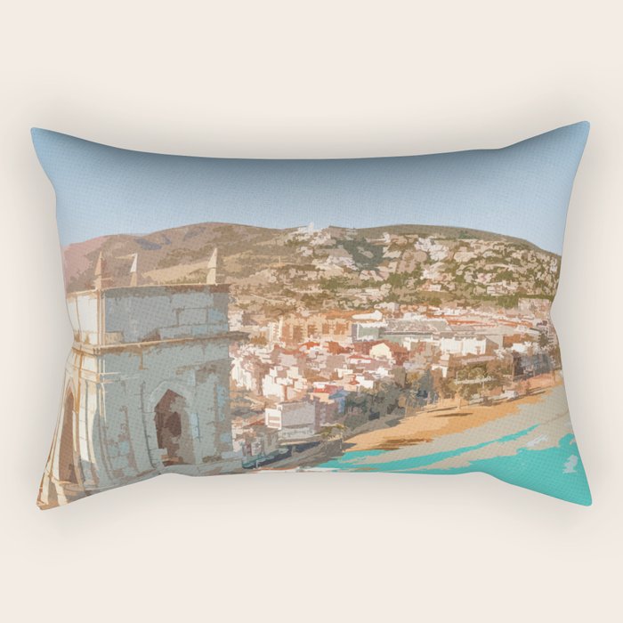 Visit Valencia Rectangular Pillow Gallery Image 1