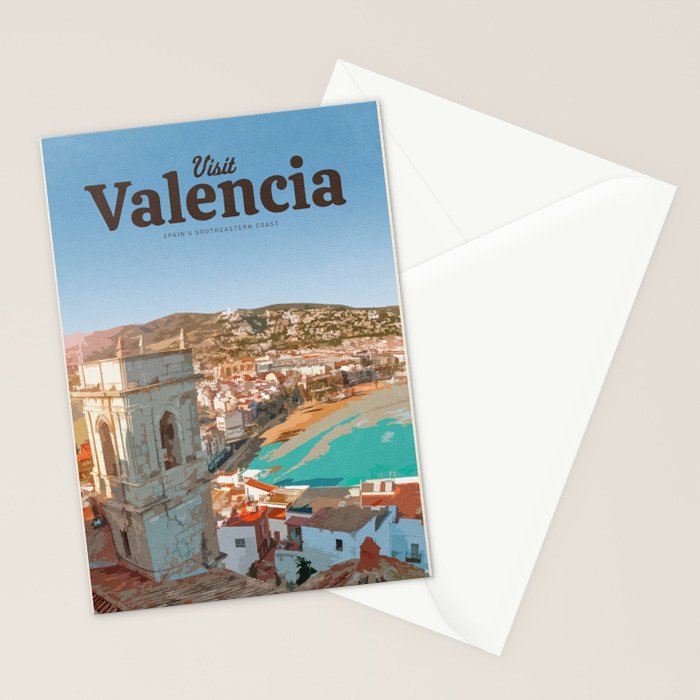 Visit Valencia Stationery Card Gallery Image 2