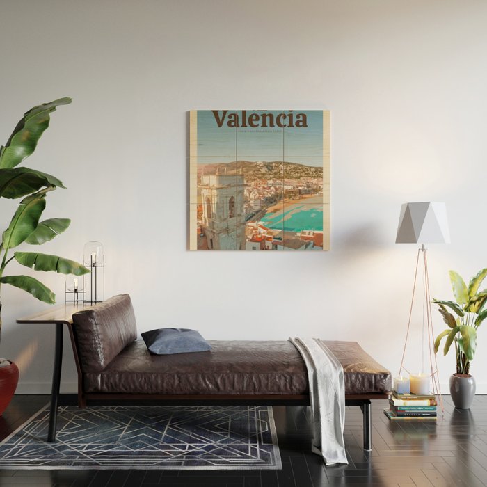 Visit Valencia Wood Wall Art Gallery Image 2