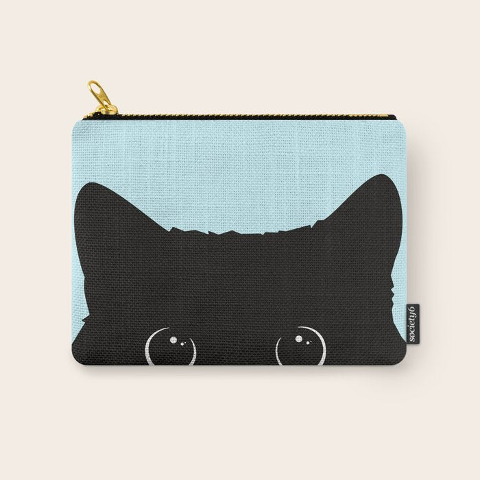 Black cat I Carry All Pouch Gallery Image 1