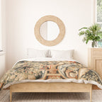 Antique French Gobelins Aubusson Tapestry Print Duvet Cover Gallery Image 3