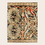 Antique French Gobelins Aubusson Tapestry Print Poster Gallery Image 4