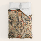 Antique French Gobelins Aubusson Tapestry Print Duvet Cover Gallery Image 6