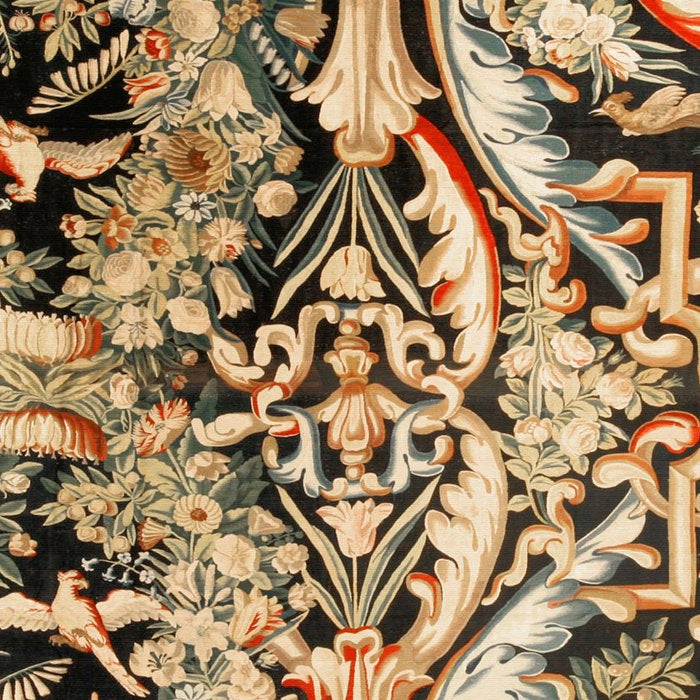 Antique French Gobelins Aubusson Tapestry Print Coffee Mug Gallery Image 2