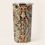 Antique French Gobelins Aubusson Tapestry Print Travel Mug Gallery Image 1